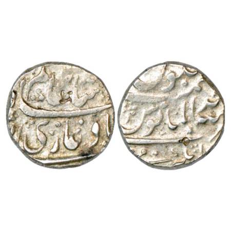 Hyderabad Feudatories, silver rupee, Kankurti mint, in the name of Shah Alam II, RY Ahd. V