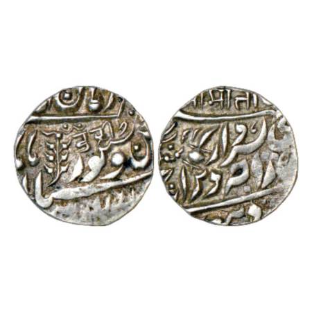Jodhpur, Sardar Singh (1895-1911 AD), silver ¼ rupee, 2.83g. Jodhpur mint, in the name of 