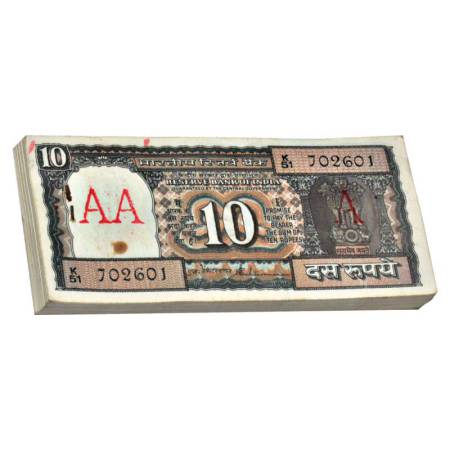 Republic of India, 10 rupees, full packet of 100 notes, ND (1990-92), signed by S. Venkita