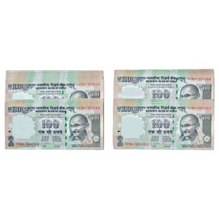 Republic of India, 100 rupees (99), star series, 2013, signed by D. Subbarao, serial nos.: