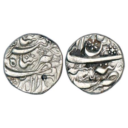 Jahangir (1605-1627 AD), silver rupee, Tatta mint, AH 1036/RY 21, Bahman, KM 145.17. Very 