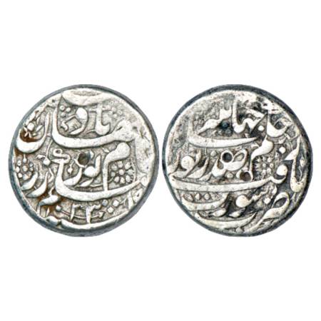 Noor Jahan, silver rupee, Surat mint, AH 1033/RY 19, KM 168.6. Very fine, Rare.