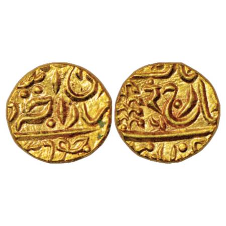 Jodhpur, Umaid Singh (1918-1947 AD), gold mohur, 11.01g, in the name of George VI, Nagari 