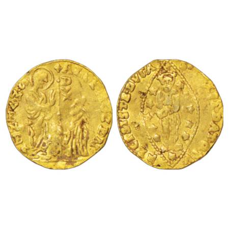 Republic of Venice, gold zecchinos (sequins) of Giovanni II Cornaro (1709-1722 AD), 3.24g.