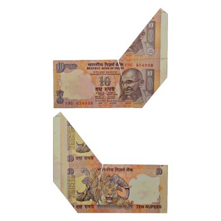 Republic of India, 10 rupees, misprint, signed by Bimal Jalan, inset 'P', serial no.: 19G 