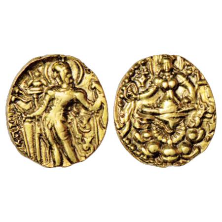 Gupta Empire - gold dinar of Chandra Gupta II (c.375-415 AD), 'Archer' type, Altekar Class