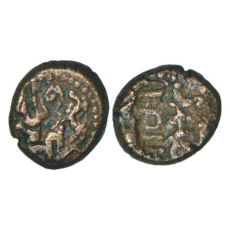 Nayakas of Gingee, copper coinage in the name of 'Rama Raya', (1600-1650 AD), not listed i