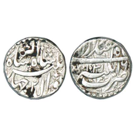 Jahangir (1605-1627 AD), silver rupee, Patna mint, Isfandarmunz, AH 1031/RY 16, KM 145.12.