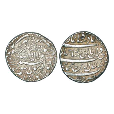 Shah Jahan (1628-1658 AD), silver rupee, Delhi mint, AH 1041, Emperor's full name and titl