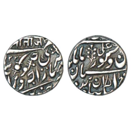 Jodhpur, Jaswant Singh II (1873-1895 AD), silver ½ rupee, 5.66g, Jodhpur mint, in the name