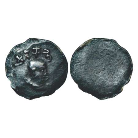 Chera kingdom of the 'Sangam Age', silver portrait type coin of a hitherto unknown king, (