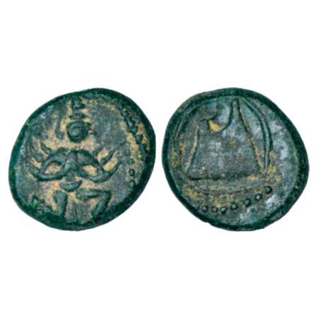 Post-Vijayanagara Tamilnadu, temple city of Thiruvannamalai, copper coinage (1520-1620 AD)