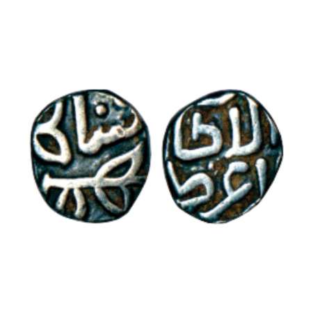 Bahmani Sultans of Deccan, Ala al-Din Bahman Shah (1347-1359 AD), silver 1/12 tanka, 0.85g