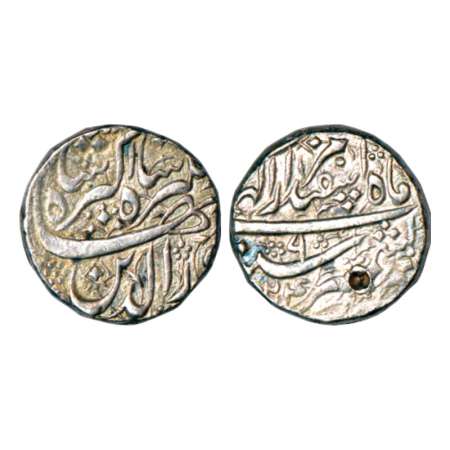 Jahangir (1605-1627 AD), silver rupee, Kashmir mint, Isfandarmuz, AH (10)24/RY 9, KM 145.1
