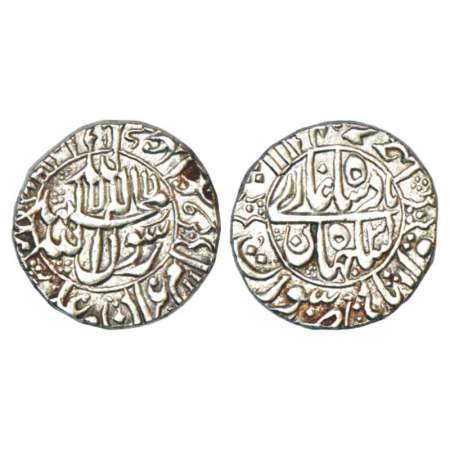Shah Jahan (1628-1658 AD), silver rupee, Surat mint, AH 1067/RY 31, KM 228.5. Very fine+, 