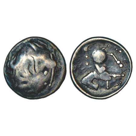 Danubian Celts, Eastern tribes, anonymous silver tetradrachm imitating Philip II of Macedo