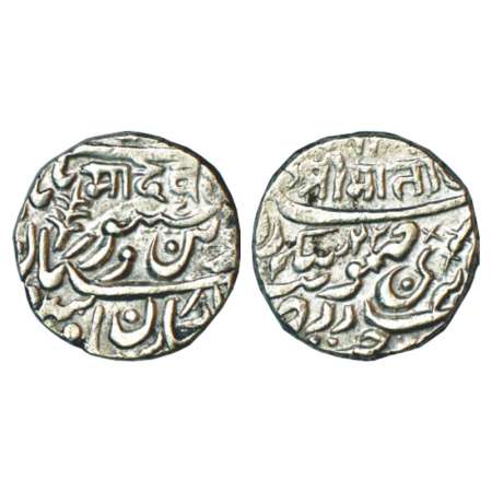 Jodhpur, Jaswant Singh II (1873-1895 AD), silver rupee, Sojat mint, in tha name of Queen V