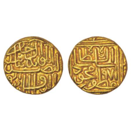 Sultans of Gujarat, Shams al-Din Muzaffar III (1560-1573 AD), gold tanka, AH 971, 12.04g. 