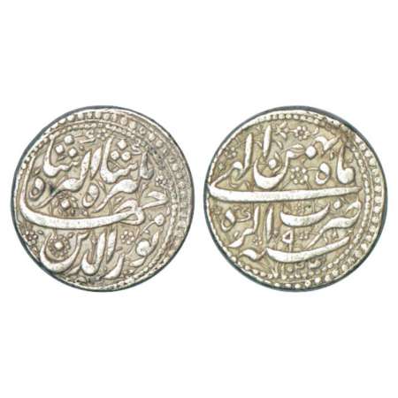 Jahangir (1605-1627 AD), silver rupee, Agra mint, Bahman, AH 1024/RY 9, KM 145.1, well cen