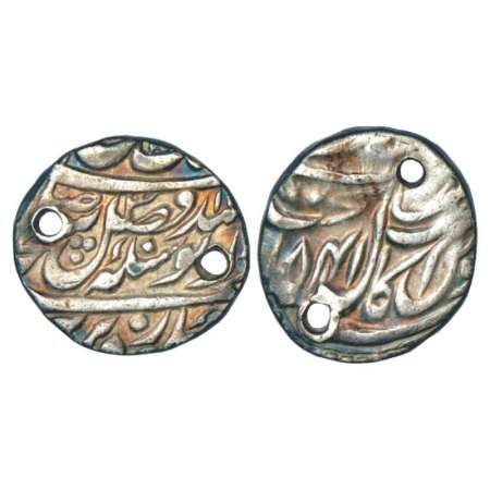 Sikh Empire, silver rupee, Amritsar mint, 'Gobind Shahi' couplet, VS 1841, Era 31x, after 