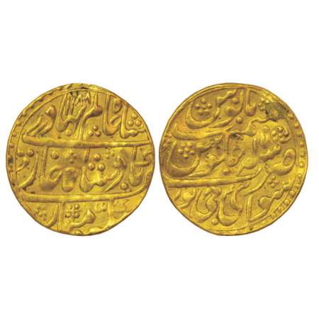 Jaipur, Sawai Prithvi Singh (1768-1778 AD), nazarana gold mohur, 10.83g, Sawai Jaipur mint