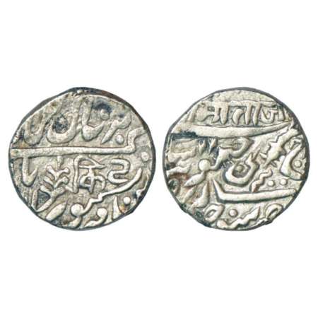 Jodhpur, Jaswant Singh II (1873-1895 AD), silver rupee, Sojat mint, in the name of Queen V