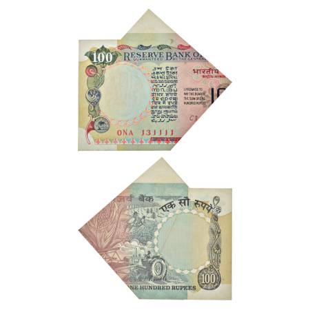100 rupees, misprint, Agriculture series, ND (1992-1997), signed by C. Rangarajan, without