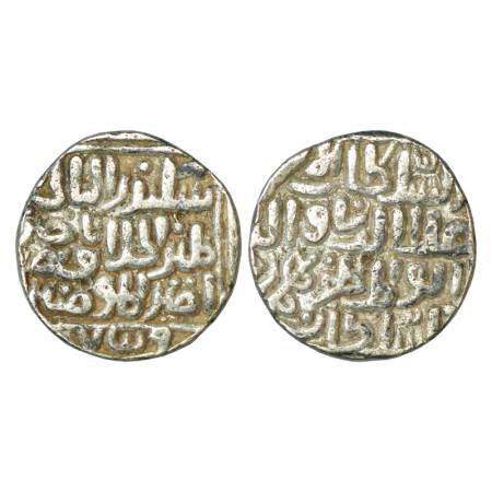 Sultans of Bahmani, Ala' al-Din Bahman Shah (1347-1359 AD), silver tanka, 10.93g, Hadrat A