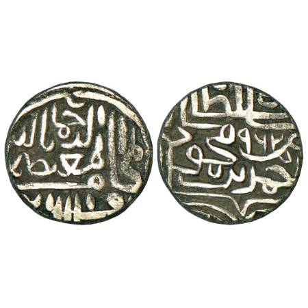 Sultans of Gujarat, Ghiyath al-Din Ahmad Shah III (1553-1560 AD), silver tanka, 10.54g, AH
