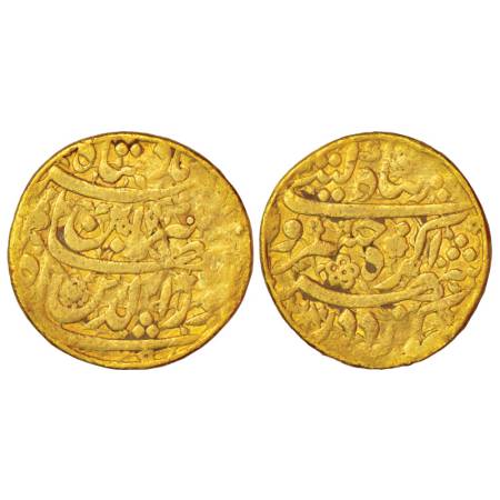 Jahangir (1605-1627 AD), gold heavy weight sawai mohur, 12.74g, Agra mint, 'Khusru-e-Giti 