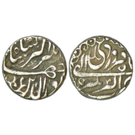 Jahangir (1605-1627 AD), silver rupee, 11.05g, Akbarnagar mint, Farwardin. KM 145.4. Very 