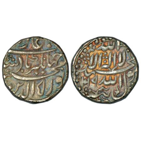 Jahangir (1605-1627 AD), silver heavy rupee (20% heavy weight), 13.61g, Tatta mint, 'Nur u
