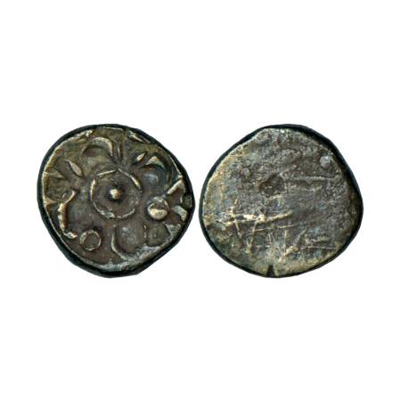 Archaic silver punch-marked coin of middle Yamuna, Betwa Divide, traditionally attributed 