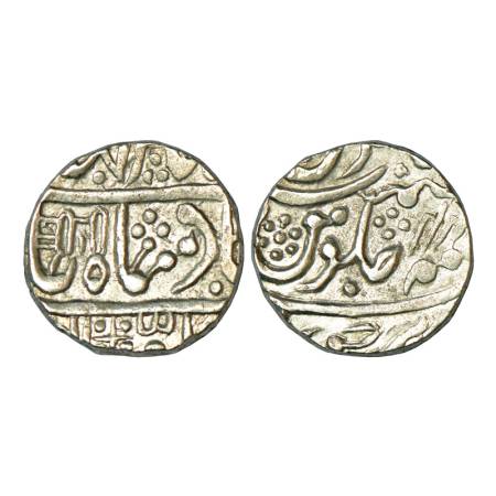 Jaipur, Mughal style, silver rupee, 11.15g, Sawai Jaipur mint, in the name of Shah Alam II