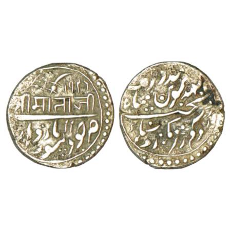 Jodhpur, Takhat Singh (1843-1873 AD), silver rupee, 11.31g, Jodhpur-Marwar mint, in the na
