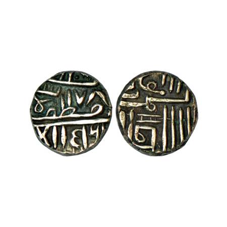 Junagadh, 'Diwan Shahi', silver kori, 4.66g, in the name of Muzaffar Shah II, AH 978 (froz