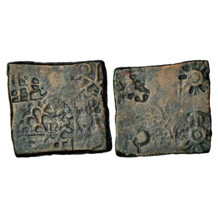Ancient Eastern Malwa, Dasharna area, Erikachha city-state, Betwa valley (200-150 BC), ins