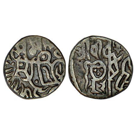 Rajput kingdoms of North India, uncertain dynasty, billon jital of Pipala Raja (1168-1170 
