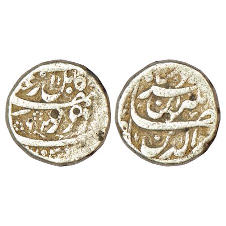 Jahangir (1605-1627 AD), silver rupee, Kabul mint, 'Inayat' couplet, AH 1030, Liddle Jahan
