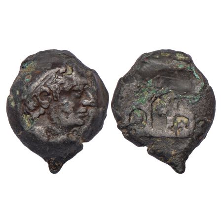 Ancient Malwa, Central region, post-Mauryan inscribed die-struck coinage, alloyed copper c