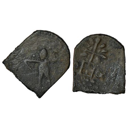 Ancient Vidarbha/Central Maharashtra, post-Mauryan uninscribed die-struck alloyed copper c