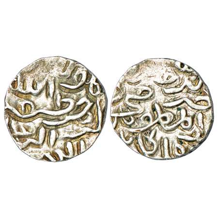 Sultans of Bengal - Silver tanka of Nasir al-Din Mahmud (1433-1459 AD), no mint or date ty