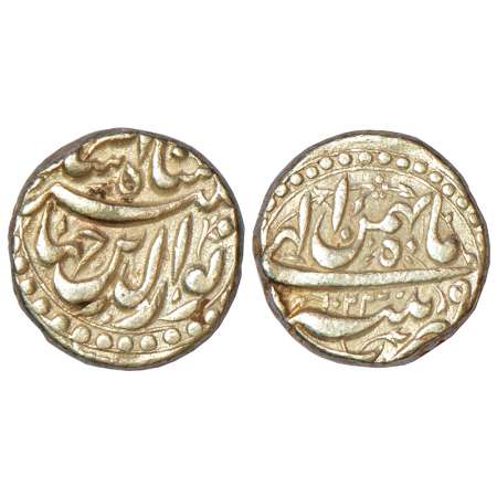 Jahangir (1605-1627 AD), silver ½ rupee, Patna mint, Bahman, AH 1023/RY 9, KM 136.1, 5.66g