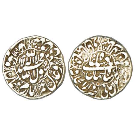 Shah Jahan (1628-1658 AD), silver rupee, Shahjahanabad mint, AH 1069, with emperor's full 