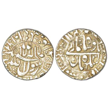 Shah Jahan (1628-1658 AD), silver rupee, Surat mint, AH 1068/RY 31, KM 228.5, 11.44g, both