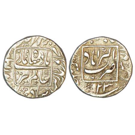 Aurangzeb (1658-1707 AD), silver rupee, Akbarabad mint, AH 1090/RY 23, KM 298.1, 11.34g, w