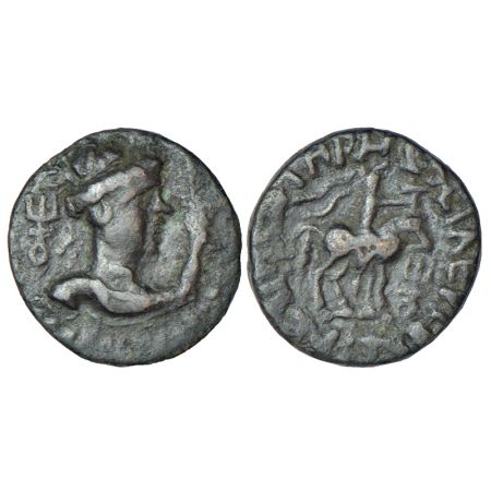 Kushans, copper drachm of Vima Takto 'Soter Megas' (c.80-95AD), Begram series, MAC 2987, 1