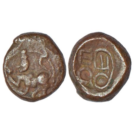 Nayakas of Madurai, anonymous copper cash struck in the name of 'Shri Veera', unpublished 