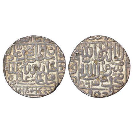 Sultans of Delhi, Suris, silver rupee of Muhammad Adil Shah (1552-1556 AD), Chunar mint, A