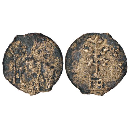 Ancient Vatsa region - uninscribed cast coinage of Kaushambi area, (c.200-150 BC), 'elepha